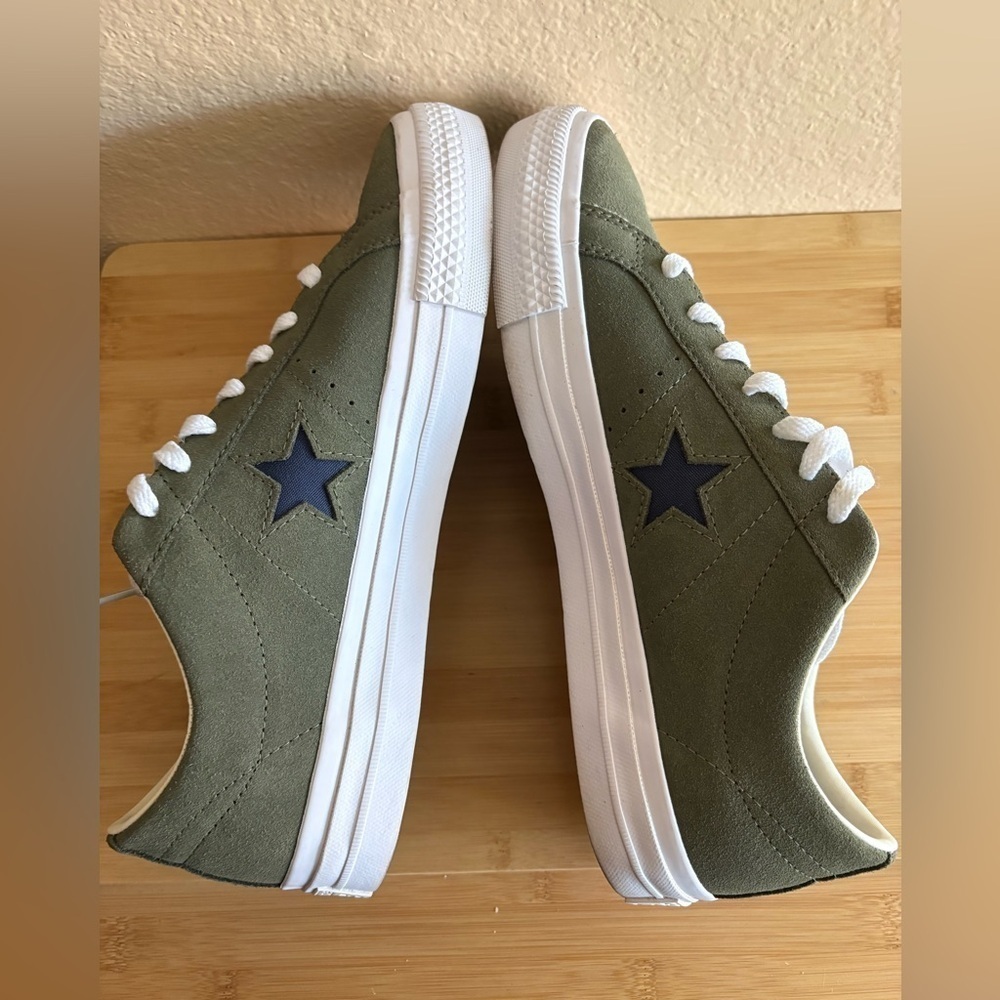New Converse One Star Pro x Turnstile Collab Sneakers Suede Green M10.5/W12 - Picture 5 of 8